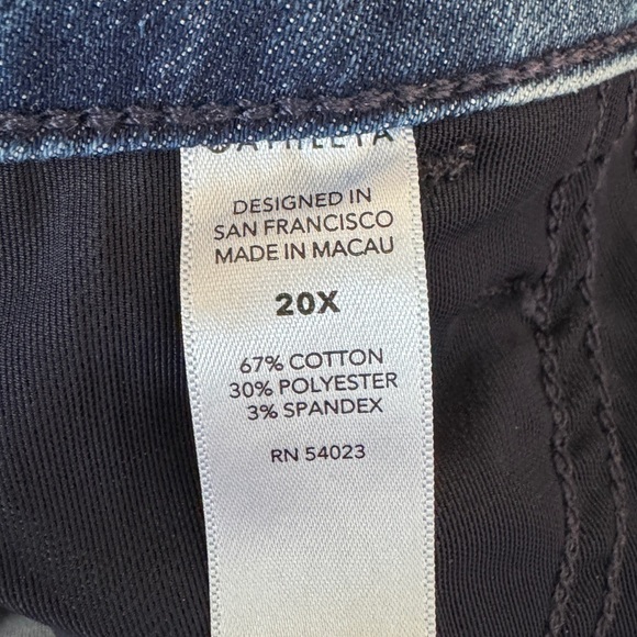 Athleta Sculptek Ultra Skinny Jean Pant in True Blue, Size 20X - Picture 8 of 9